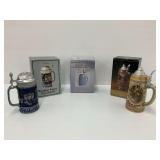 Collectible Beer Steins - Goebel Bavarian Forest, Zoller & Born Limited, King of Beers