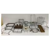 Various Chafing Dish and Serving Stands