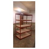 Heavy Duty Metal and Wood Storage Rack