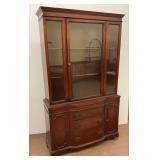 Vintage Breakfront China Cabinet