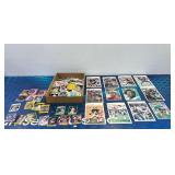 Collection of Football and Baseball Trading Cards