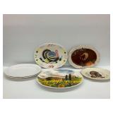 Assorted Decorative Platters