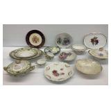 Assorted Porcelain Plates and Serving Pieces