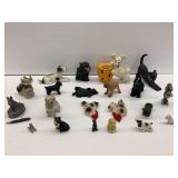 Figural Dog & Cat Lot: Hagen Renaker, Creations by Carole, and Others