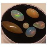 Ethiopian Opal Gemstone Collection....6.40 carats