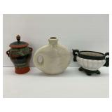 Three Pottery Vessels