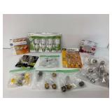 Mixed Lot of Light Bulbs: LED, CFL, Incandescent, Decorative