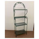 Green Wrought Iron Baker