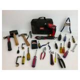 Variety of Tools Including Skil Heat Gun, Hammers, and Screwdrivers