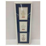 Framed Print of Chinoiserie Vases