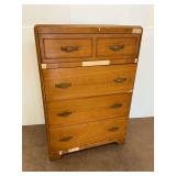 Vintage Wooden Chest of Drawers