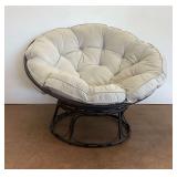 Papasan Chair with Round Frame