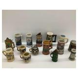 Ceramic Beer Mugs, Steins, and Tankards