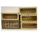 Set of Five Decorative Storage Boxes