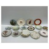 Decorative Plate Collection Featuring Floral & Scenic Designs