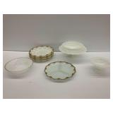 Anchor Hocking/Fire-King Milk Glass Collection