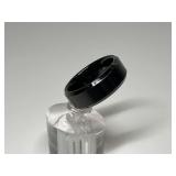 Black Tungsten Ring...Size 10.5