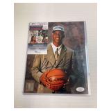 Stephon Marbury Autographed Photo JSA Certified
