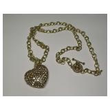 Heidi Daus Heart Locket Necklace