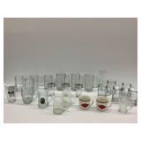 Collectible Mugs and Glasses - Miller, Coca-Cola and Clear Mugs