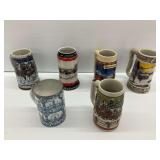Budweiser & Miller Beer Mug Collection