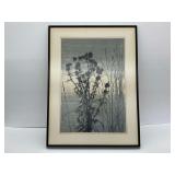 Torbjorn 1967 Woodcut Print - Thistle and Grass 84/100