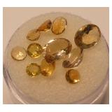 Faceted Citrine Gemstone Lot...5.70 carats