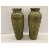 Pair of Pier 1 Dry Floral Vases
