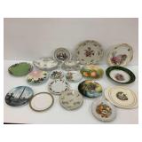 Collection of Decorative Plates and Serving Dishes