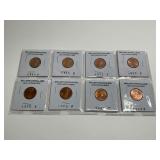 Collection of Brilliant Uncirculated Lincoln Cents (1964-2008)