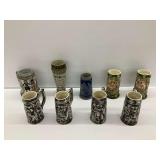 Collection of Decorative Beer Mugs