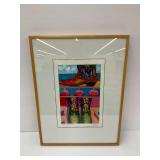 Framed and Signed "Irish Cowgirl Treats" Artwork