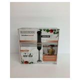New Black & Decker Kitchen Wand Cordless Immersion Blender Kit