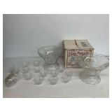 Anchor Hocking Punch Bowl Sets