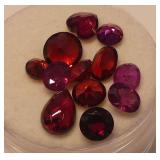 Collection of Faceted Garnet Gemstones.....6.70 carats