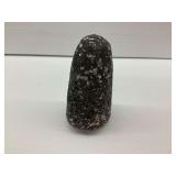 Black Speckled Rock Specimen