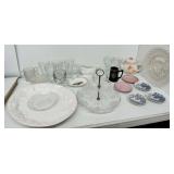 Assorted Glassware and Serving Dishes Collection