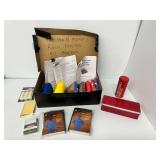 Emergency Preparedness Kit with Ponchos, Blankets, Matches, and Manuals