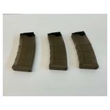 Three Lancer L5-AWM 5.56 Transulcent Gun Magazines