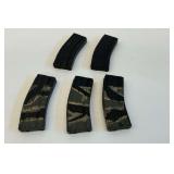 Lot of 5 Duramag Speed AR-15 Magazines, .223/5.56