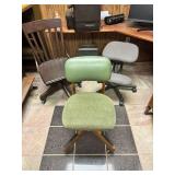 3 Rolling Office Chairs ... See Photos