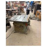 Northfield Foundry & Machine Co. Table Saw - Size No. 4 ... 40 x 44 x 37 Inches