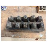Steel Number Stamp Set ... See Photos ... Roughly 1 Inch per