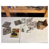 Mixed Lot of Hardware and Accessories: Swivels, Straps, and More