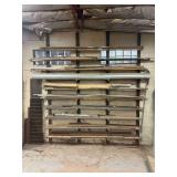 Assorted Metal and Wood Stock ... See Photos