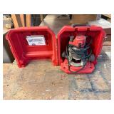 Milwaukee Heavy-Duty Router Motor in Carrying Case