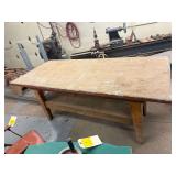 Wooden Work Bench ... 36 x 85 x 37 Inches