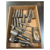 Clark Adjustable Hole Cutter with Collets and Chucks