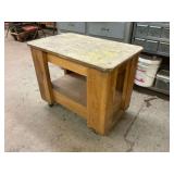 Rolling Wooden Cart ... 31 x 38 x 24