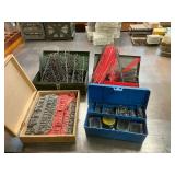 Assorted Metal and Plastic Letter and Number Sets